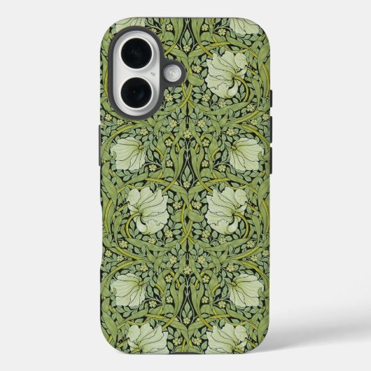 Morris 1876 Pimpernel Bloemenpatroon Case-Mate iPhone Case (Achterkant)