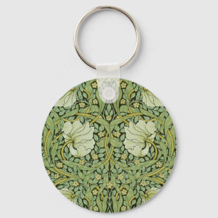Morris 1876 Pimpernel Bloemenpatroon Sleutelhanger