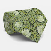 Morris 1876  Pimpernel Bloemenpatroon Stropdas (Opgerold)