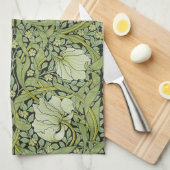 Morris 1876  Pimpernel Bloemenpatroon Theedoek (Quarter Fold)