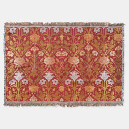 Morris - 1893 Roos & Lily Flower Pattern Deken