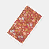 Morris - 1893 Roos & Lily Flower Pattern Servet (Hoek)
