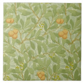 Morris 1913 Arbutus Design Arts & Crafts Tile Tegeltje (Voorkant)