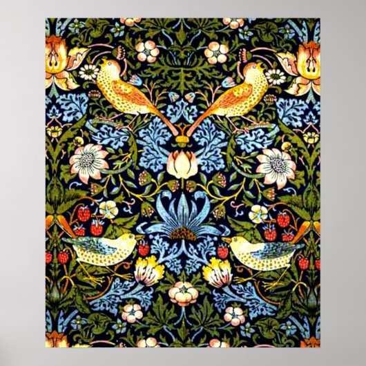 Morris - Aardbeien Diep, Poster (Voorkant)