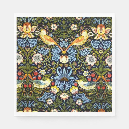 Morris - Aardbeien Diep Servet (Voorkant)