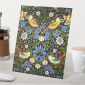 Morris - Aardbeien Dievegge Reclamebord Met Voetstuk (Insitu)