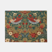 Morris - Aardbeiendief #2 Bloempatroon Deurmat (Voorkant)