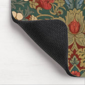 Morris - Aardbeiendief #2 Bloempatroon Muismat (Hoek)