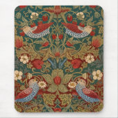 Morris - Aardbeiendief #2 Bloempatroon Muismat (Voorkant)