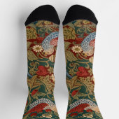 Morris - Aardbeiendief #2 Bloempatroon Sokken (Top)