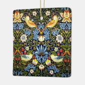 Morris - Aardbeiendief, beroemd patroon, Keramisch Ornament (Links)