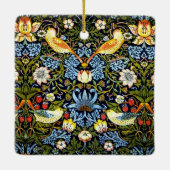 Morris - Aardbeiendief, beroemd patroon, Keramisch Ornament (Achterkant)