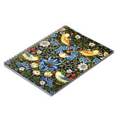 Morris - Aardbeiendief, beroemd patroon, Notitieboek (Linkerzijde)