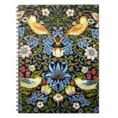 Morris - Aardbeiendief, beroemd patroon, Notitieboek (Voorkant)