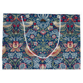 Morris - Aardbeiendief Bloemenpatroon Groot Cadeauzakje (Achterkant)