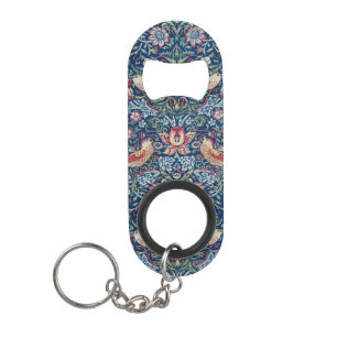 Morris - Aardbeiendief Bloemenpatroon Mini Flessenopener