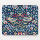 Morris -  Aardbeiendief Bloemenpatroon Muismat (Voorkant)