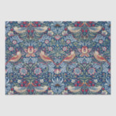 Morris -  Aardbeiendief Bloemenpatroon Tissuepapier (Voorkant)