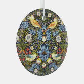 Morris - Aardbeiendief Glas Ornament (Voorkant Rechts)