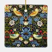 Morris - Aardbeiendief Keramisch Ornament (Achterkant)
