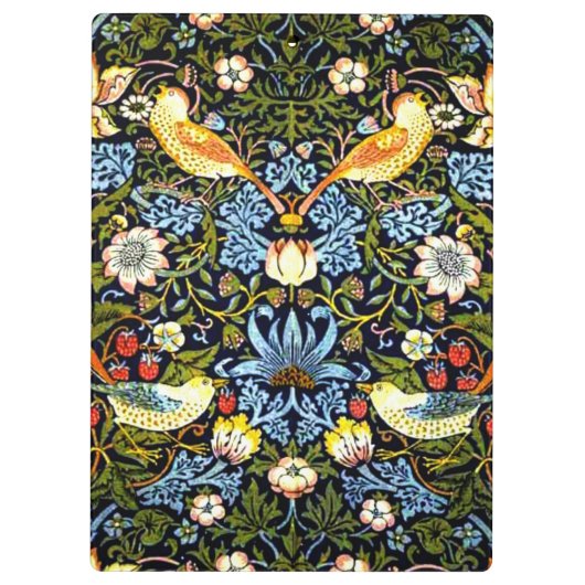 Morris - Aardbeiendief Klembord (Achterkant)