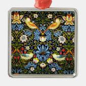 Morris - Aardbeiendief Metalen Ornament (Voorkant)