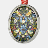 Morris - Aardbeiendief Metalen Ornament (Links)