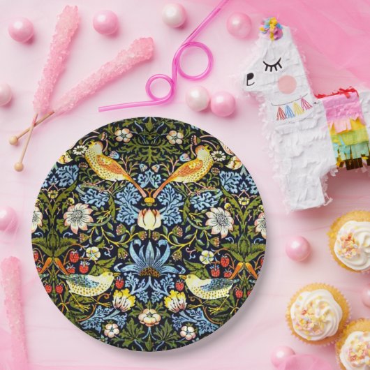 Morris - Aardbeiendief Papieren Bordje (Feest)