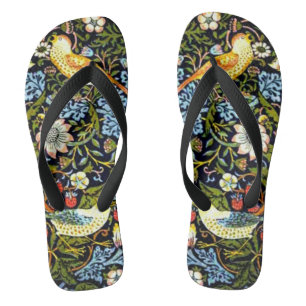 Morris - Aardbeiendief,  patroon Teenslippers