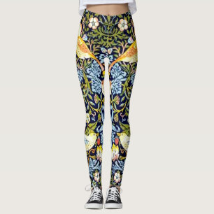 Morris - Aardbeiendief, populair patroon, Leggings