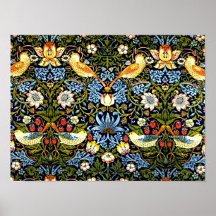 Morris - Aardbeiendief Poster