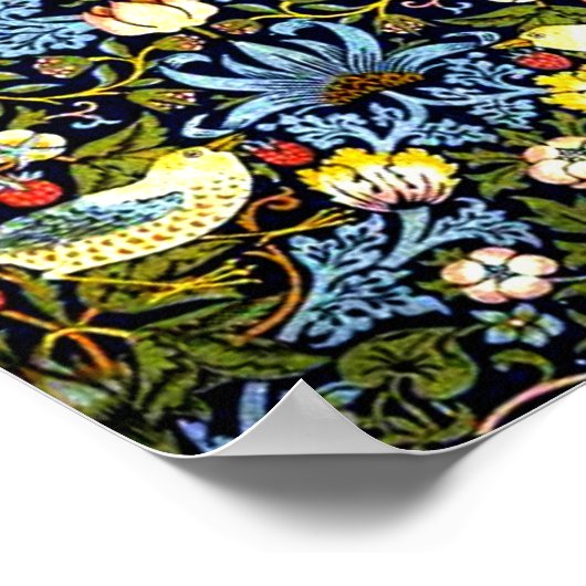 Morris - Aardbeiendief Poster (Hoek)