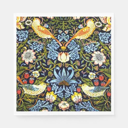 Morris - Aardbeiendief Servet (Voorkant)