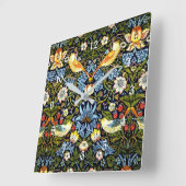 Morris - Aardbeiendief Vierkante Klok (Hoek)