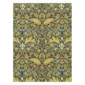 Morris Acanthus verlaat Twining Stem Flowers Tapij Tafelkleed (Voorkant)