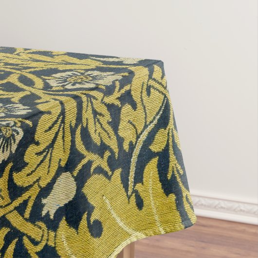 Morris Acanthus verlaat Twining Stem Flowers Tapij Tafelkleed (Voorbeeld)