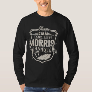 Morris Achternaam Shirt Morris Naam Verjaardag