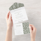 Morris All-in-One Tear-Away RSVP All In One Uitnodiging (Afscheurbaar)