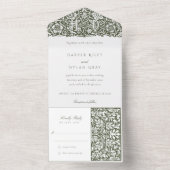 Morris All-in-One Tear-Away RSVP All In One Uitnodiging (Binnen)