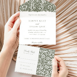 Morris All-in-One Tear-Away RSVP All In One Uitnodiging