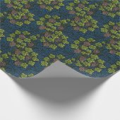 Morris - Antiek 1873 Druif & Leave & Vine Pattern Cadeaupapier (Hoek)