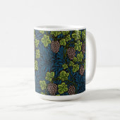 Morris - Antiek 1873 Druif & Leave & Vine Pattern Koffiemok (Voorkant rechts)