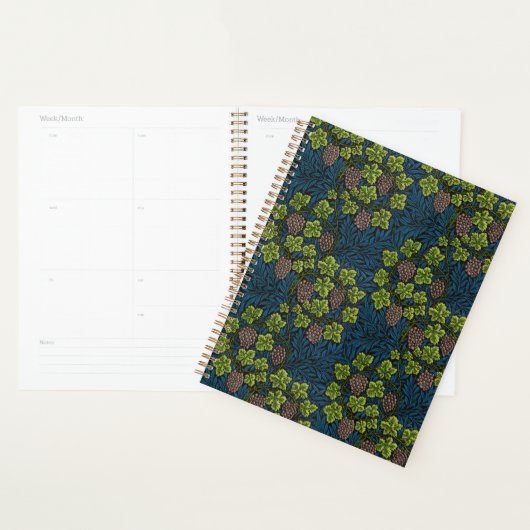 Morris - Antiek 1873 Druif & Leave & Vine Pattern Planner (Display)