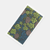 Morris - Antiek 1873 Druif & Leave & Vine Pattern Servet (Hoek)