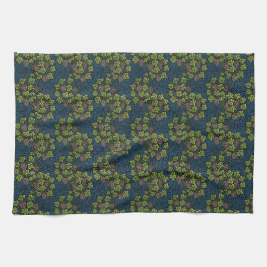 Morris - Antiek 1873 Druif & Leave & Vine Pattern Theedoek (Horizontaal)