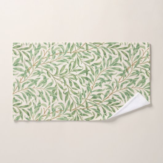 Morris - Antiek wilgenbladeren & vertakkingen Patr Bad Handdoek (Handdoek)