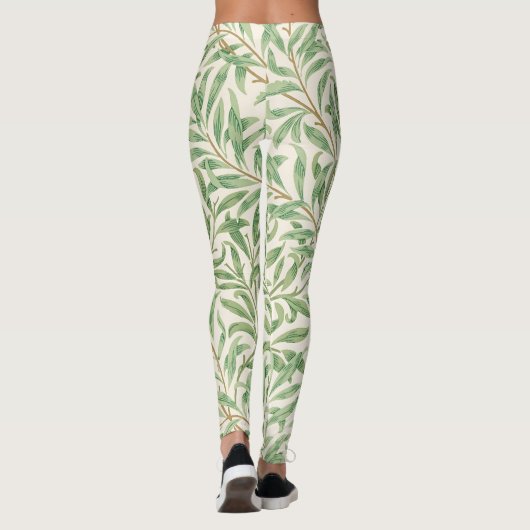 Morris - Antiek wilgenbladeren & vertakkingen Patr Leggings (Achterkant)