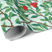 Morris - Arbatus, takken met rode bessen Cadeaupapier (Rol Hoek)