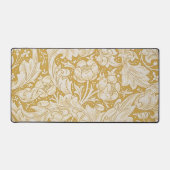 Morris Bachelor's Button Flower & Golden Stems Bureaumat (Voorkant)