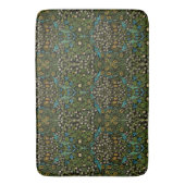 Morris Black Achtergrond  Blackthorn Pattern Badmat (Voorkant Verticaal)